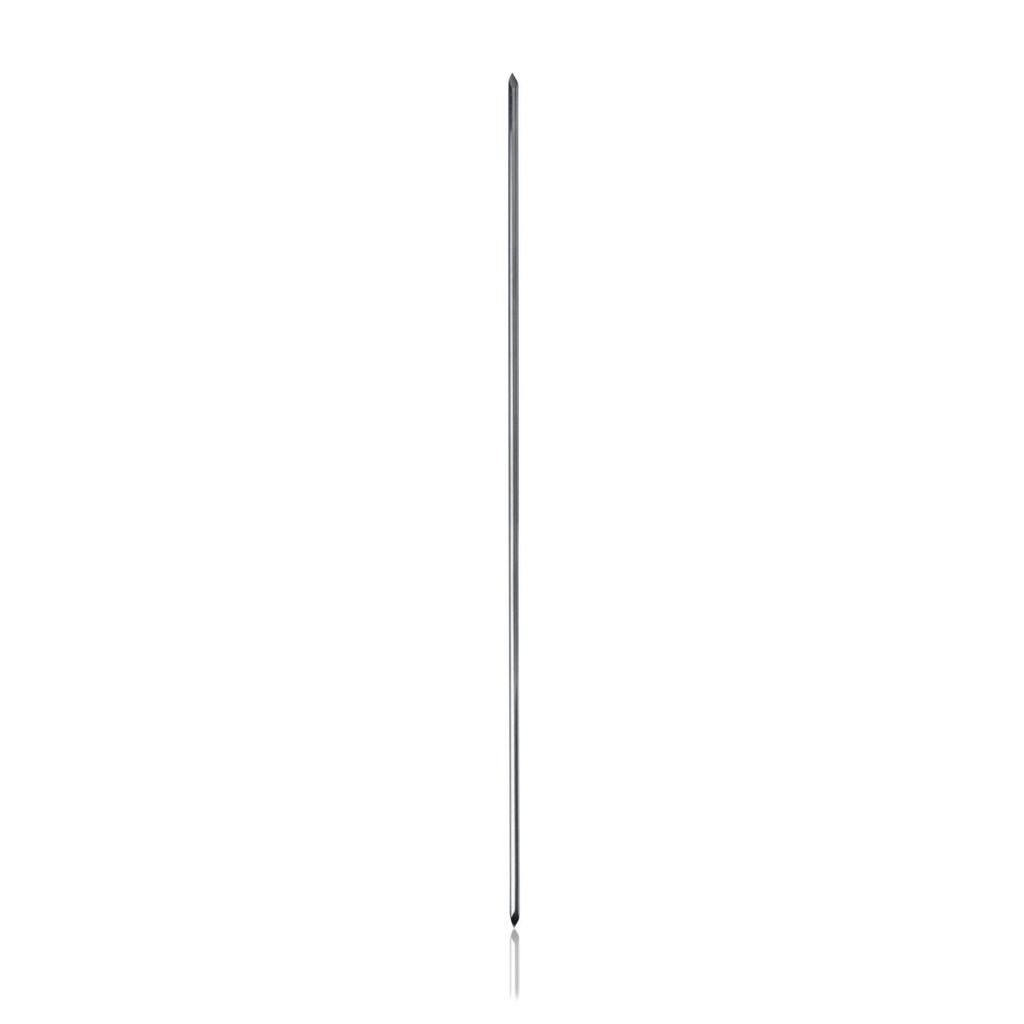 Kirschner boordraad d = 1,2 mm, 31 cm, tweezijdige trocartpunt