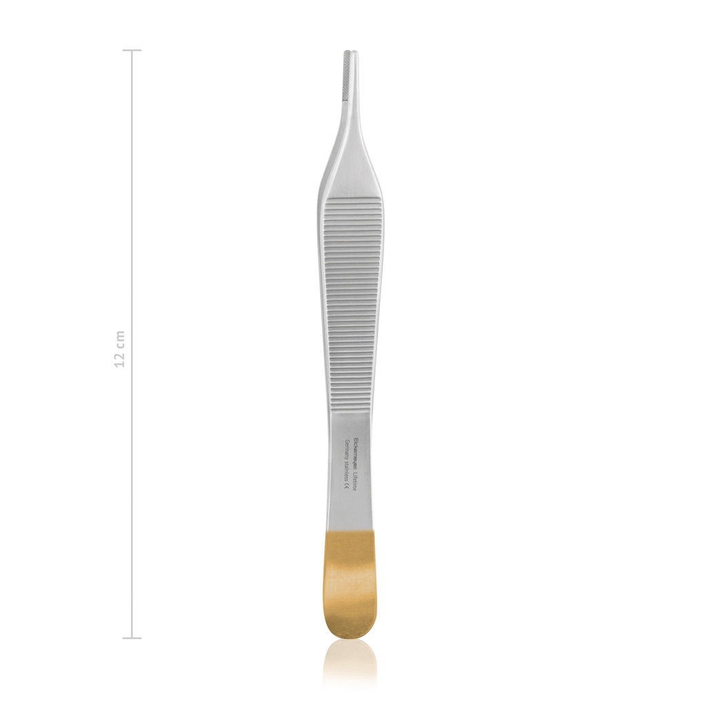 Anatomische pincet Adson met TC, 12 cm