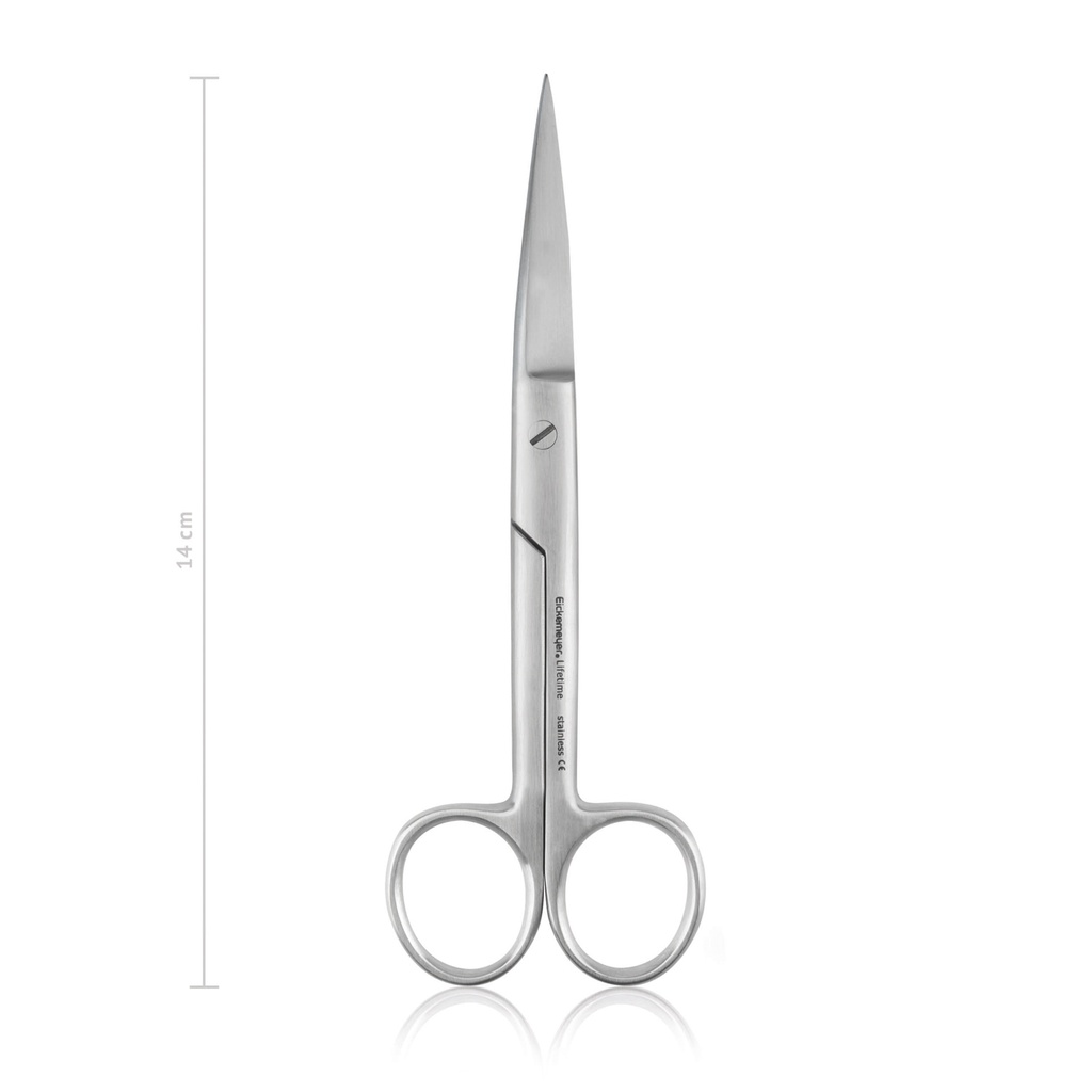 Schaar chirurgisch economy recht 14 cm sp/sp