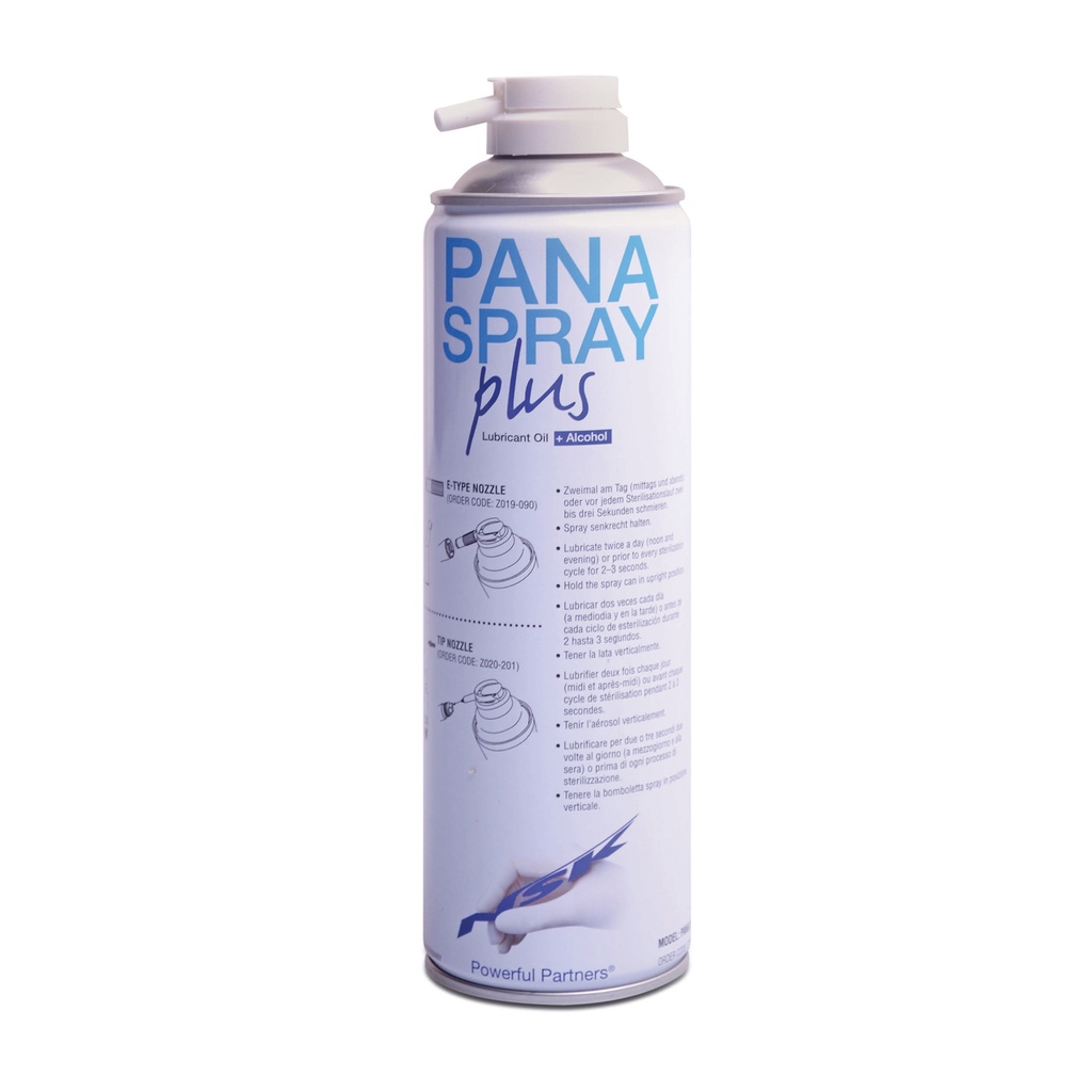 Universele spray voor dentale handstukken (Pana spray plus)