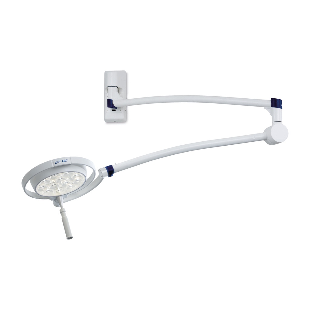 Onderzoekslamp Mach LED 120 F wandmodel 