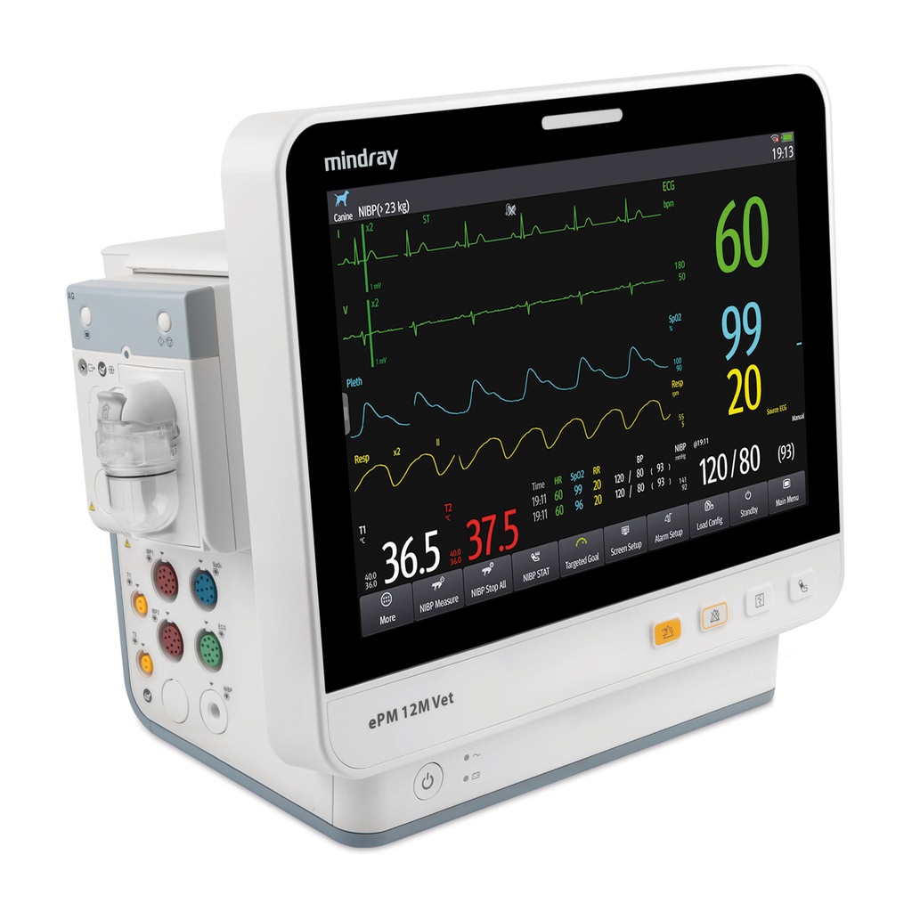 ePM 12M Vet Bewakings- en anesthesiemonitor