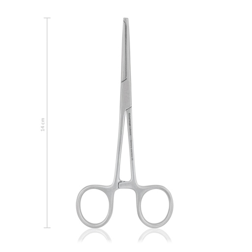 [142514] Arterieklem Kocher-Ochsner, 14 cm, gebogen