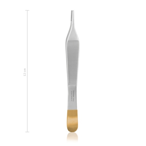 [130012] Anatomische pincet Adson met TC, 12 cm