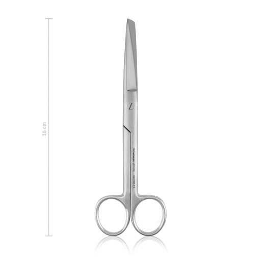 [970216] Schaar chirurgisch economy recht 16 cm , sp/st